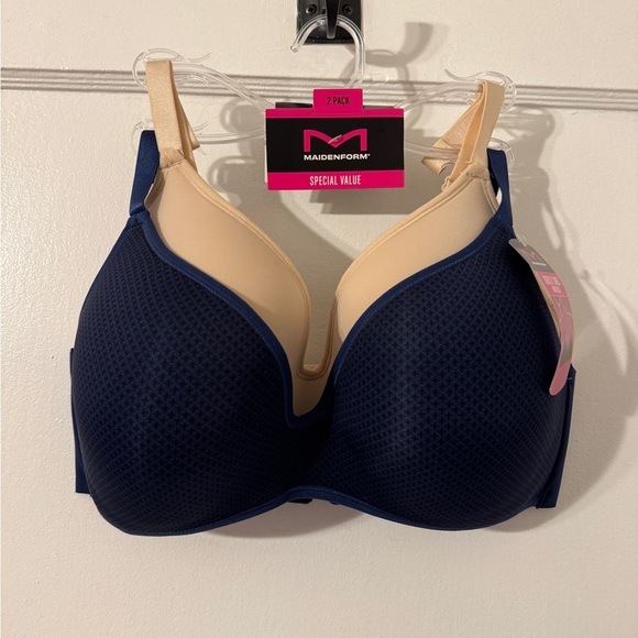 Maidenform 2pk bras Sz 38C NWT - Picture 1 of 4
